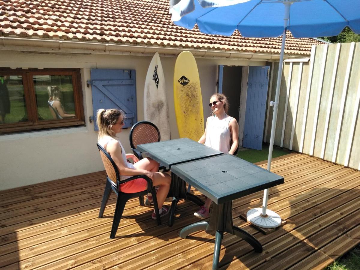 Zenzela Surf House Naujac-sur-Mer Exterior foto
